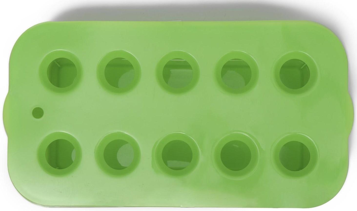 Ящик для рассады, 29 × 16 × 8,5 см, 2,5 л, 10 лунок, зелёный, Greengo