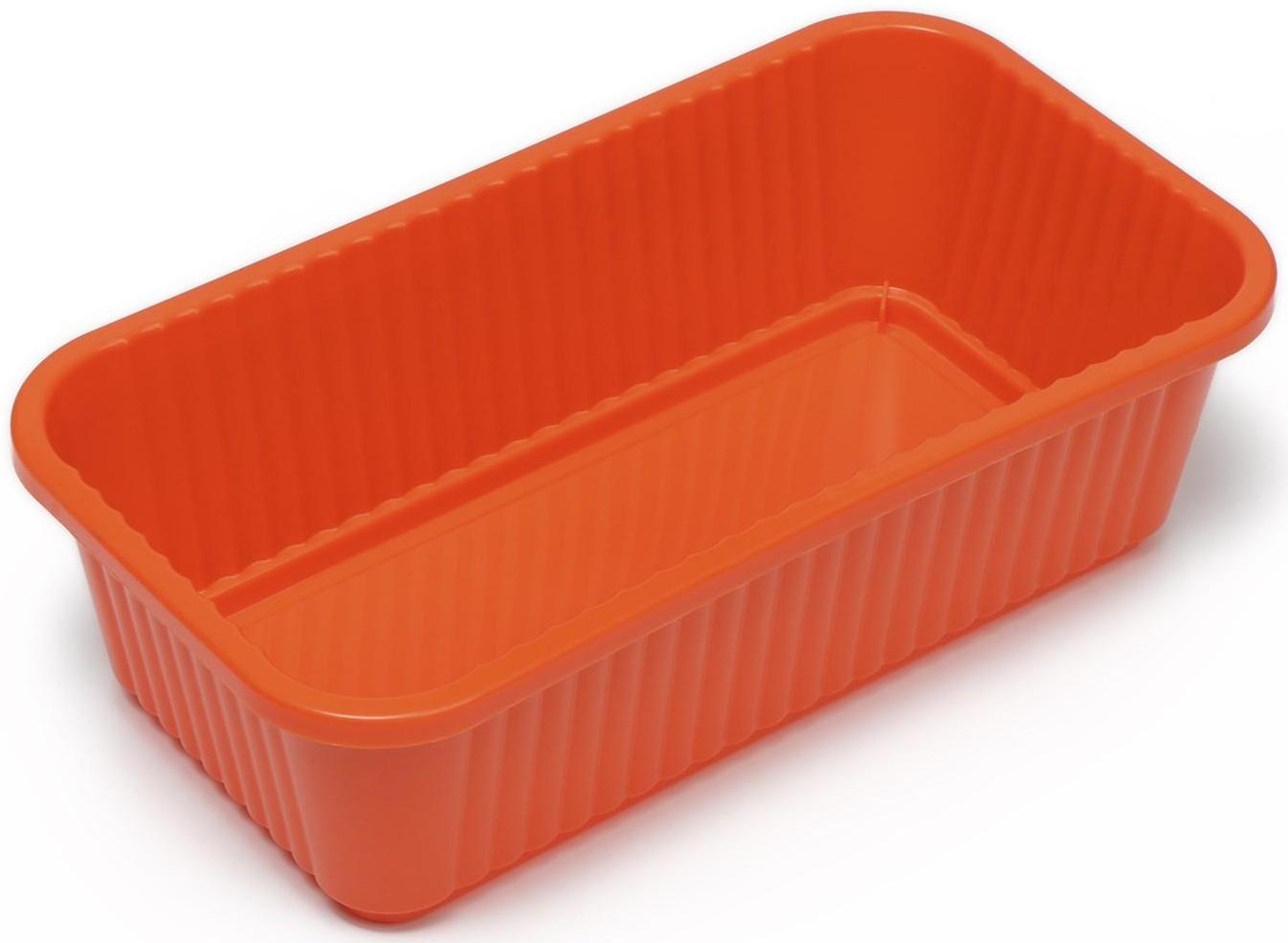 Ящик для рассады, 29 × 16 × 8,5 см, 2,5 л, 10 лунок, оранжевый, Greengo