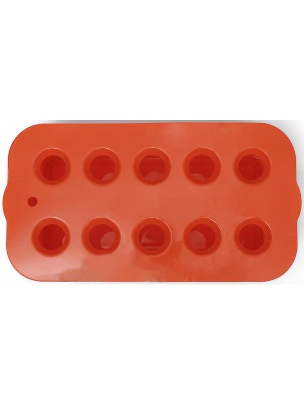 Ящик для рассады, 29 × 16 × 8,5 см, 2,5 л, 10 лунок, оранжевый, Greengo