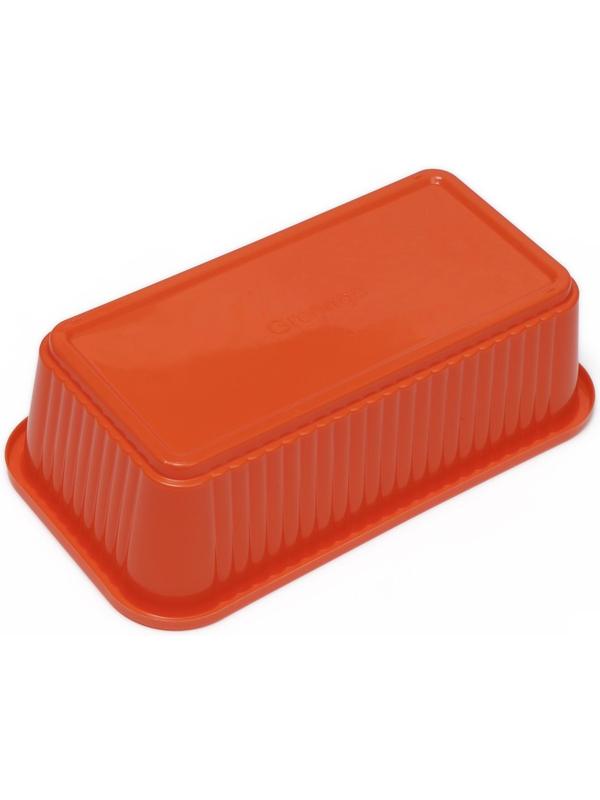 Ящик для рассады, 29 × 16 × 8,5 см, 2,5 л, 10 лунок, оранжевый, Greengo