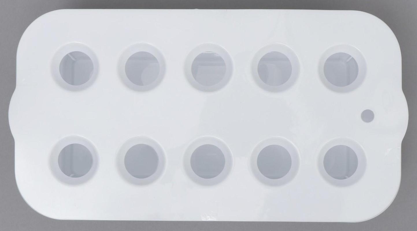 Ящик для рассады, 29 × 16 × 8,5 см, 2,5 л, 10 лунок, белый, Greengo