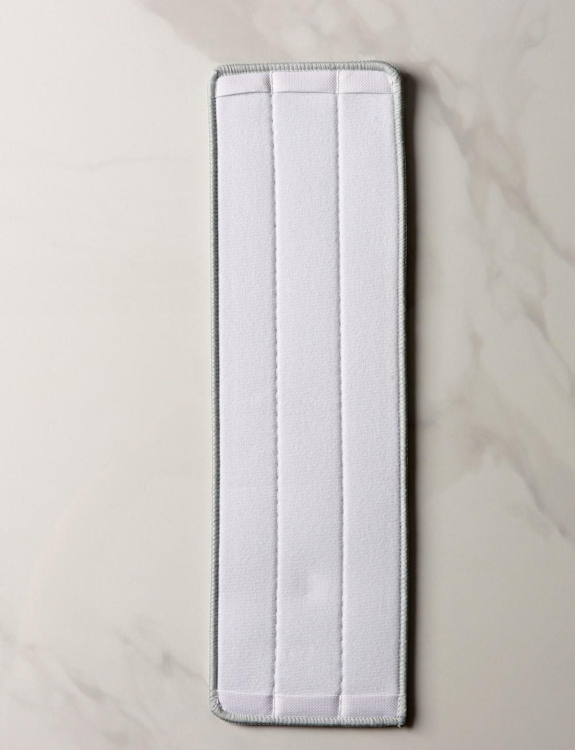 Насадка для швабры с отжимом и алюминиевой платформой Raccoon, карманы с двух сторон, микрофибра 42×12,5 см