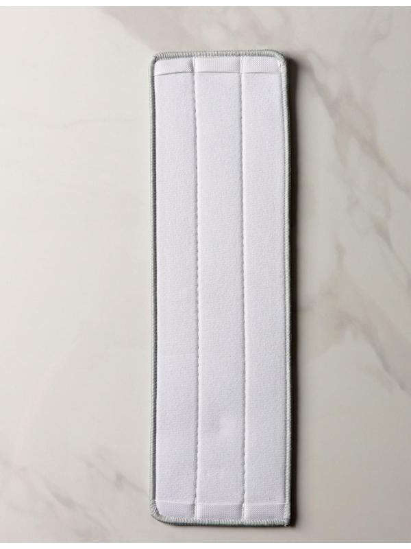 Насадка для швабры с отжимом и алюминиевой платформой Raccoon, карманы с двух сторон, микрофибра 42×12,5 см