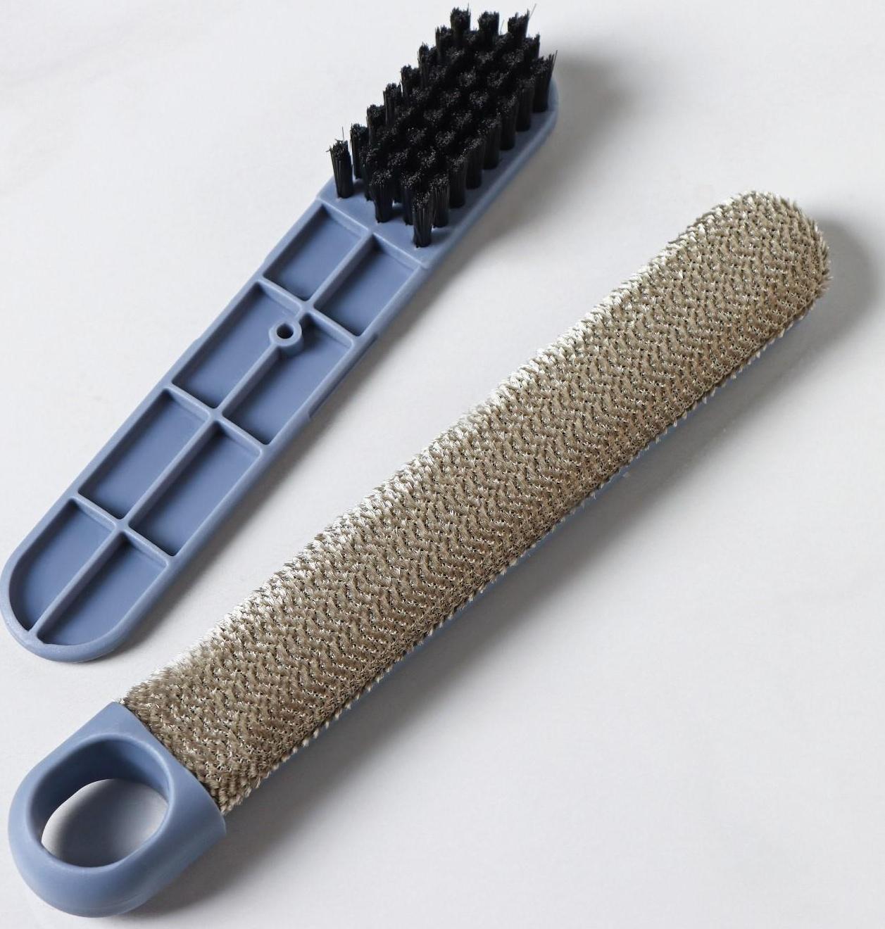 Окномойка Raccoon, велюровая насадка, дополонительная щётка для одежды, дополнительная пластиковая щётка, силиконовый сгон