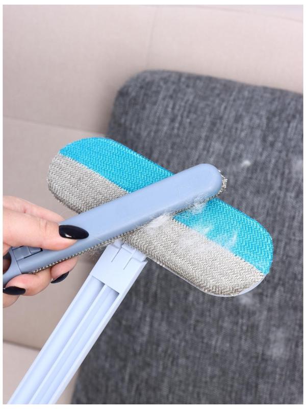 Окномойка Raccoon, велюровая насадка, дополонительная щётка для одежды, дополнительная пластиковая щётка, силиконовый сгон