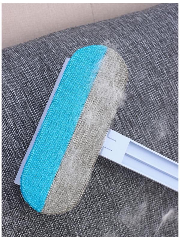 Окномойка Raccoon, велюровая насадка, дополонительная щётка для одежды, дополнительная пластиковая щётка, силиконовый сгон