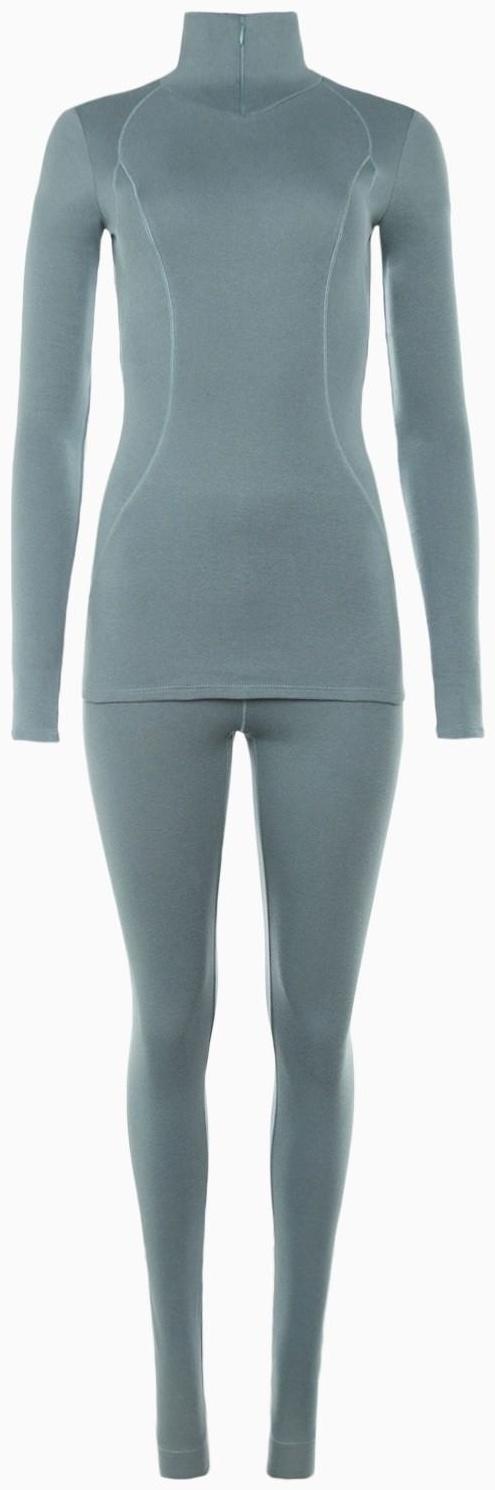 Термобелье женское (лонгслив, лосины) MINAKU цвет хаки, р-р 44