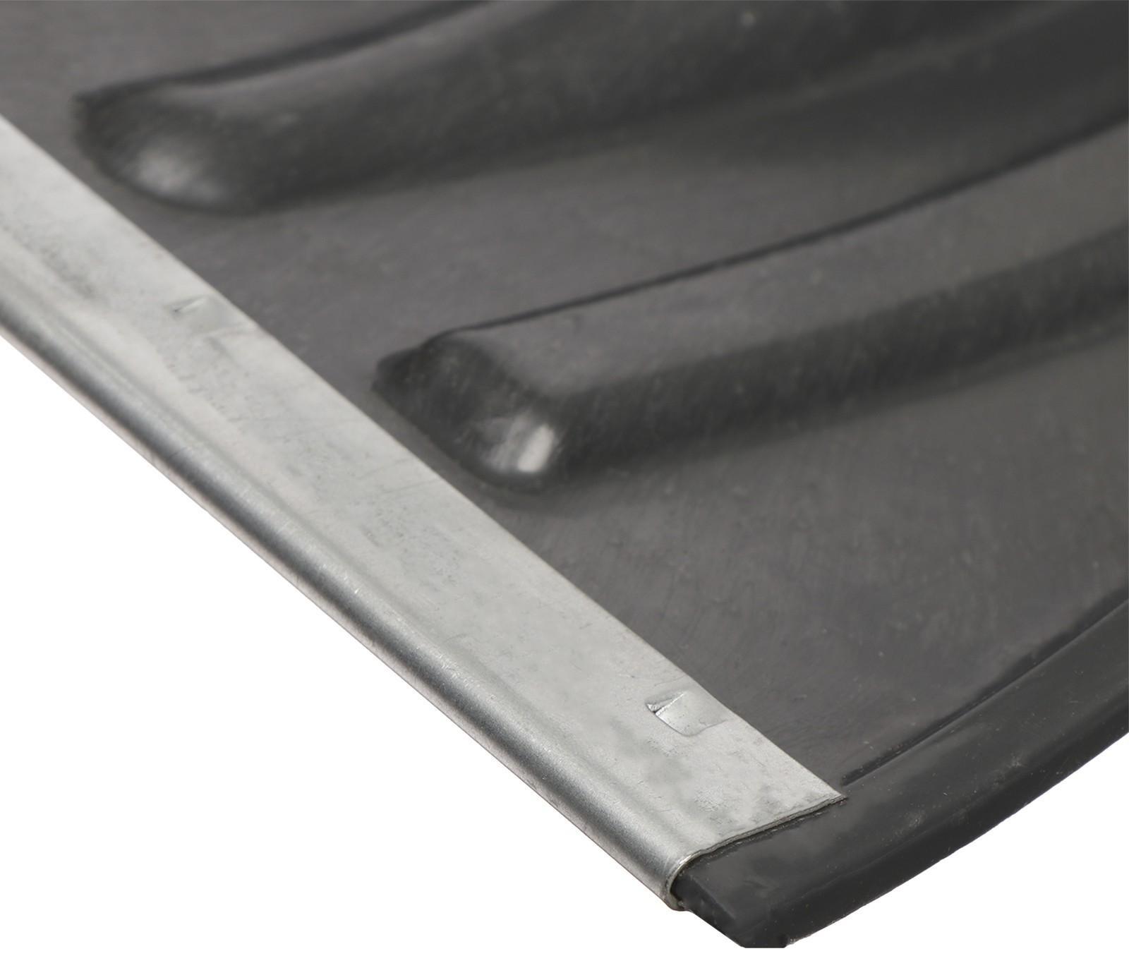 Ковш лопаты пластиковый, 300 × 240 мм, с оцинкованной планкой, тулейка 32 мм