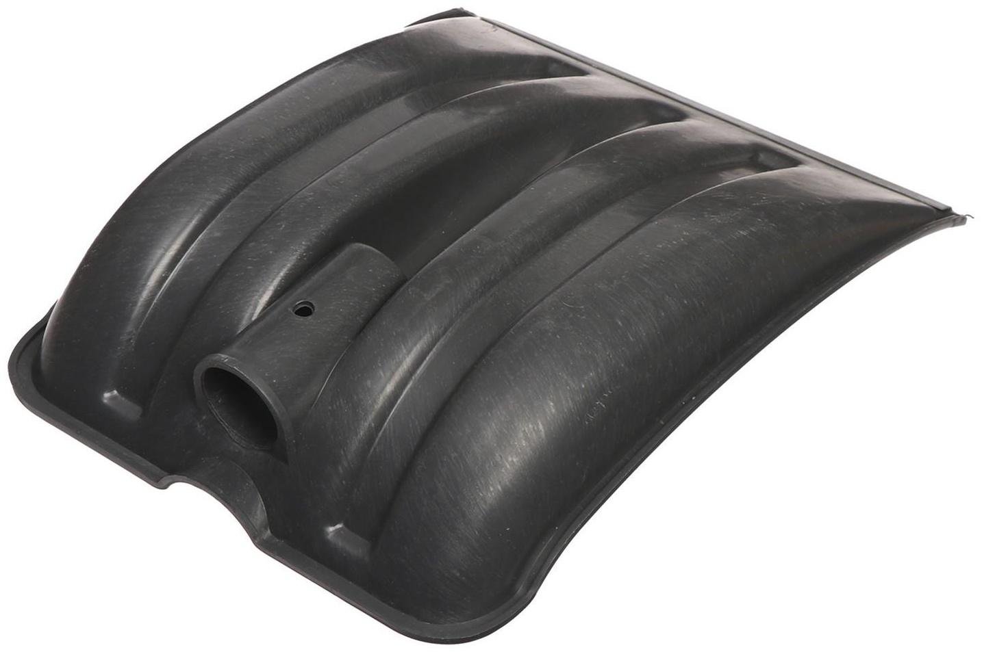 Ковш лопаты пластиковый, 300 × 240 мм, с оцинкованной планкой, тулейка 32 мм