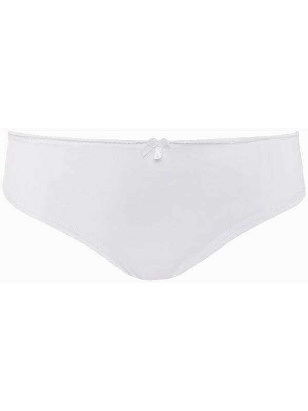 Трусы женские бразильяна, цвет белый, размер 48