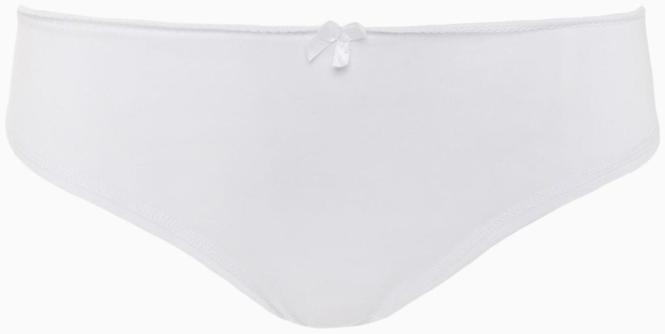 Трусы женские бразильяна, цвет белый, размер 50