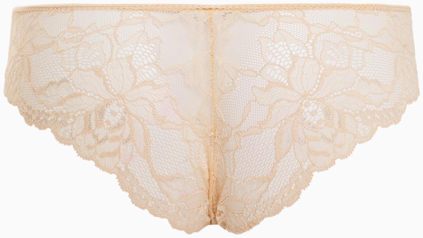 Трусы женские бразильяна, цвет бежевый, размер 50