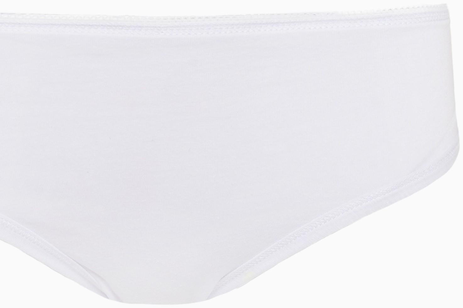 Трусы женские бразильяна, цвет белый, размер 46