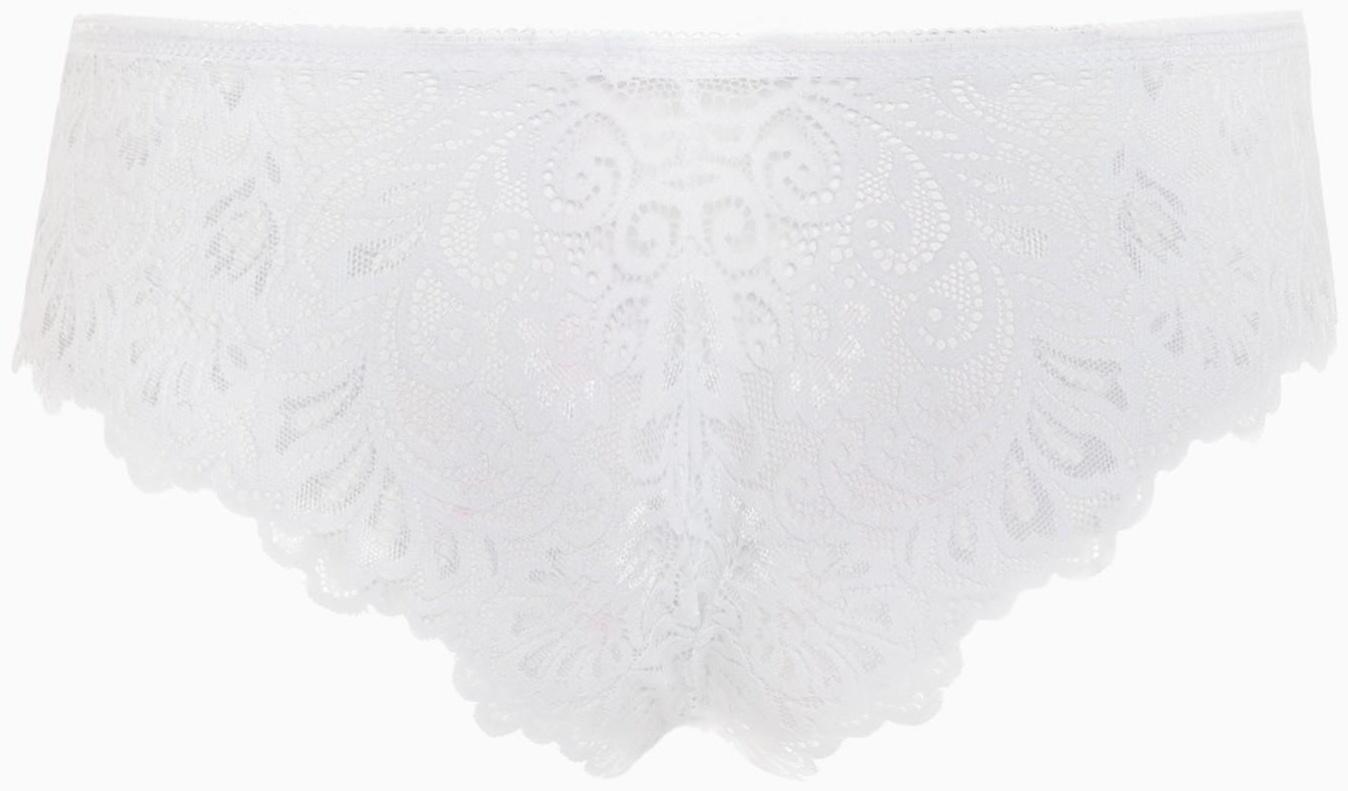 Трусы женские бразильяна, цвет белый, размер 46