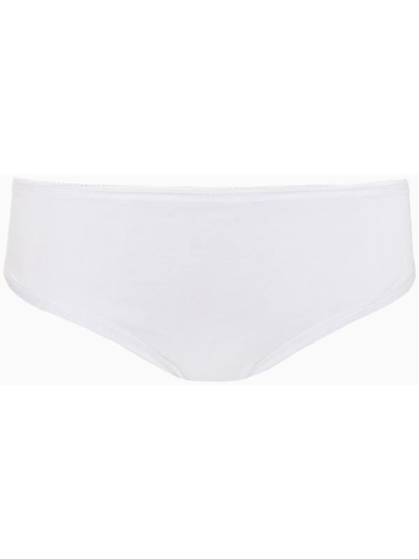 Трусы женские бразильяна, цвет белый, размер 46