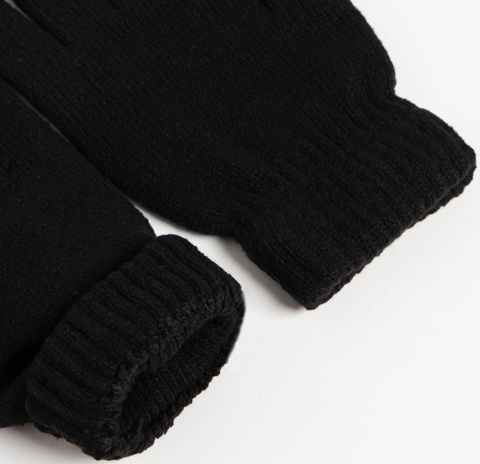 Перчатки мужские двойные, цвет микс, размер 8-9 (20-24)