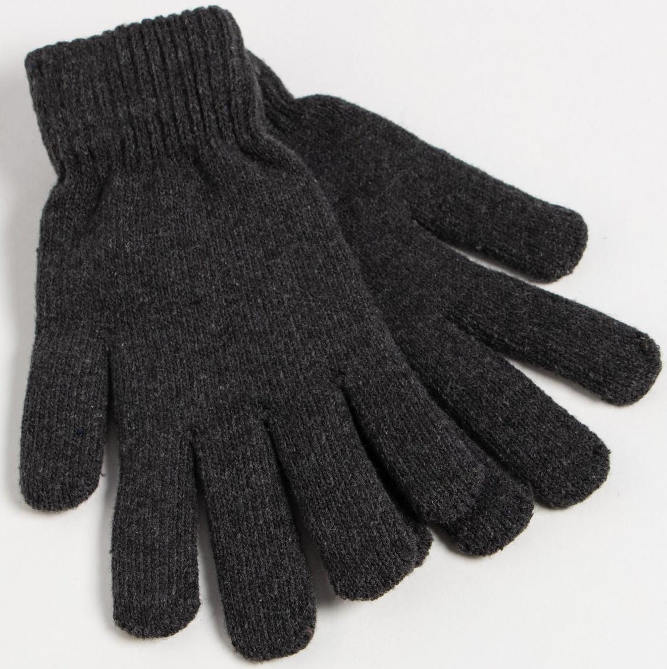 Перчатки мужские двойные, цвет микс, размер 8-9 (20-24)