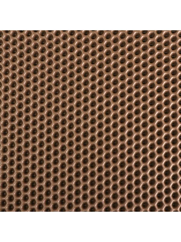 Коврик eva универсальный Grand Caratt, Соты 43 х 62 см, коричневый