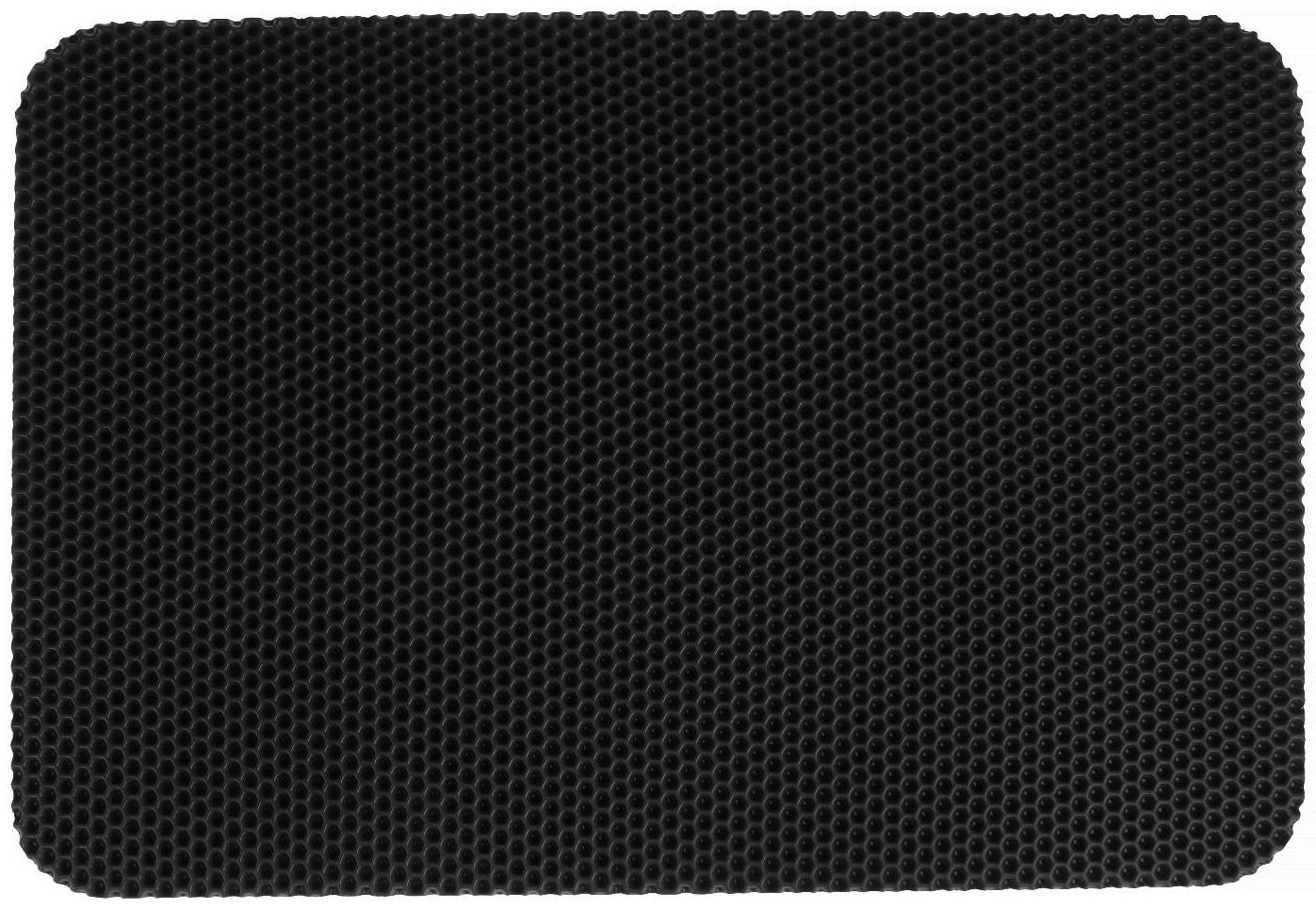 Коврик eva универсальный Grand Caratt, Соты 43 х 62 см, черный