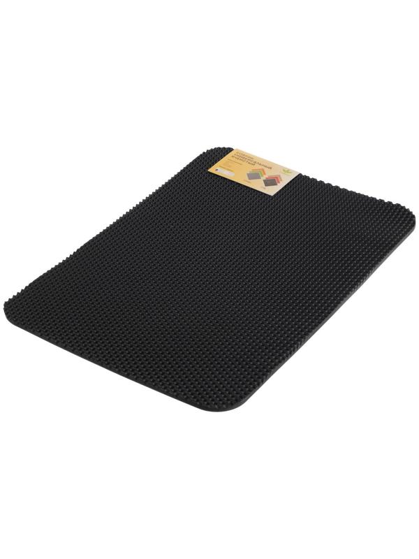 Коврик eva универсальный Grand Caratt, Соты 43 х 62 см, черный