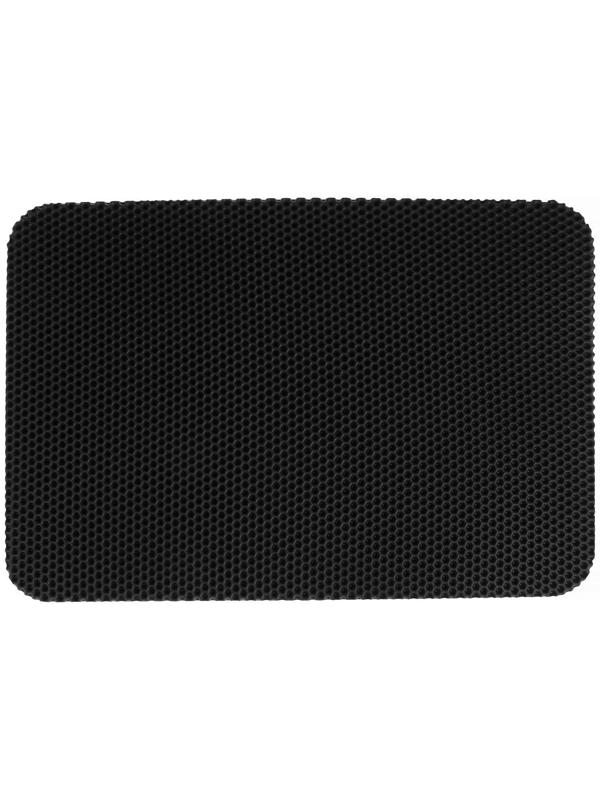 Коврик eva универсальный Grand Caratt, Соты 43 х 62 см, черный
