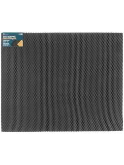 Коврик eva универсальный Grand Caratt, Соты 67 х 82 см, серый