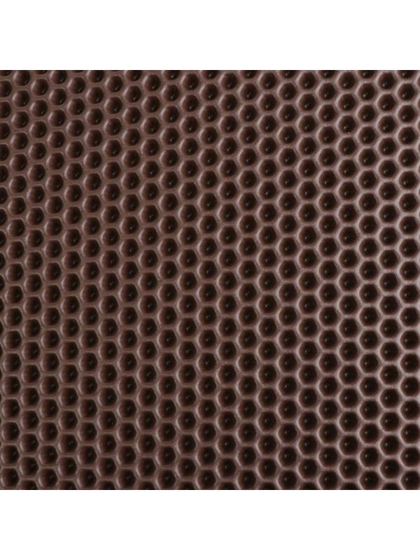 Коврик eva универсальный Grand Caratt, Соты 67 х 82 см, коричневый