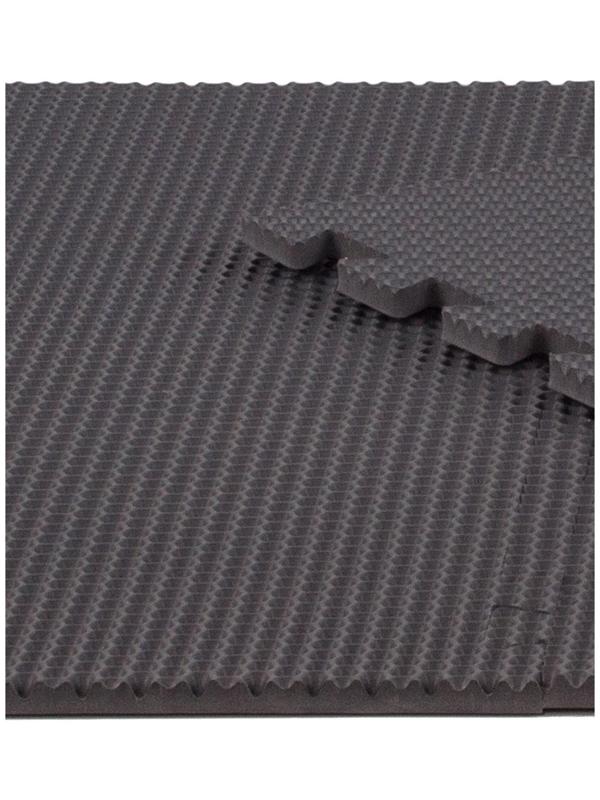 Коврик eva универсальный Eco-cover, Соты 125 х 65 см, серый, трансформер