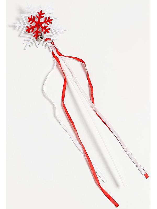 Карнавальный набор «Снежинки», 3 предмета: ободок, юбка, жезл