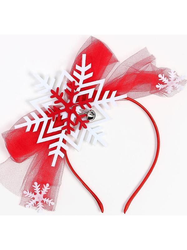 Карнавальный набор «Снежинки», 3 предмета: ободок, юбка, жезл