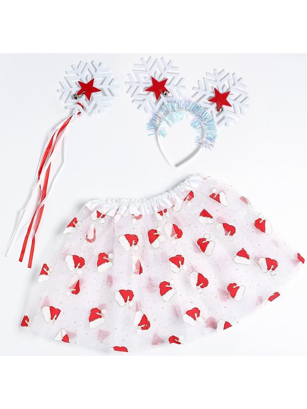 Карнавальный набор «Праздник», 3 предмета: ободок, юбка, жезл