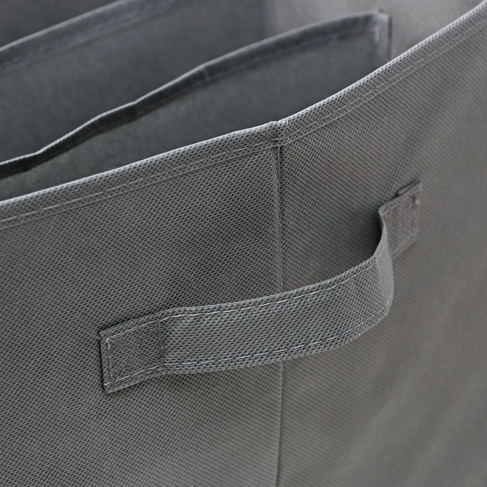 Органайзер для хранения белья Доляна «Смарт», 6 отделений, 44×29×22 см, цвет серый