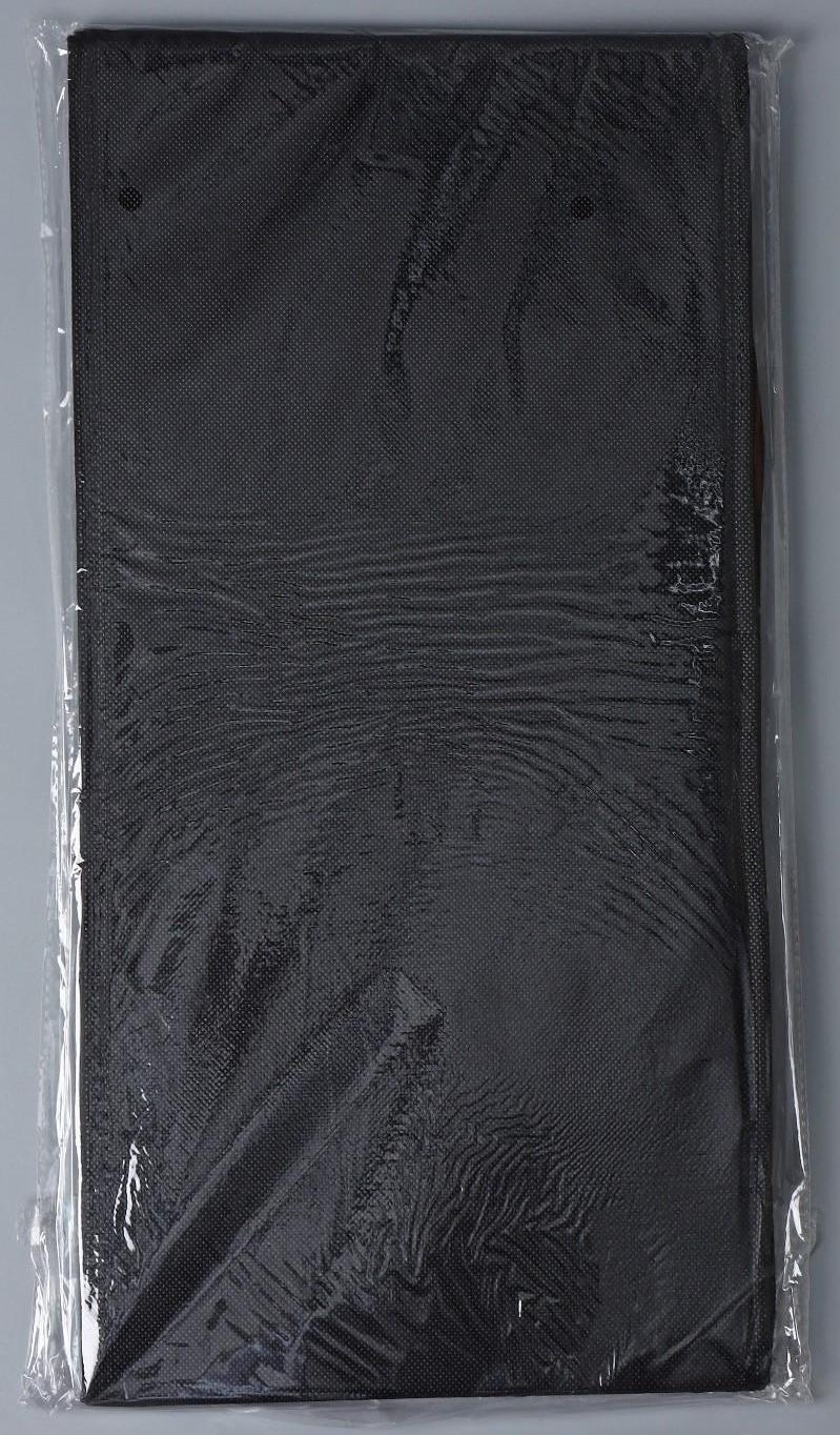 Органайзер для хранения белья Доляна «Смарт», 6 отделений, 44×29×22 см, цвет чёрный