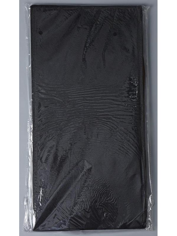 Органайзер для хранения белья Доляна «Смарт», 6 отделений, 44×29×22 см, цвет чёрный