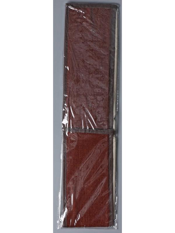 Органайзер для хранения белья с прозрачной крышкой Доляна «Тео», 12 отделений, 32×23×12 см, цвет коричневый