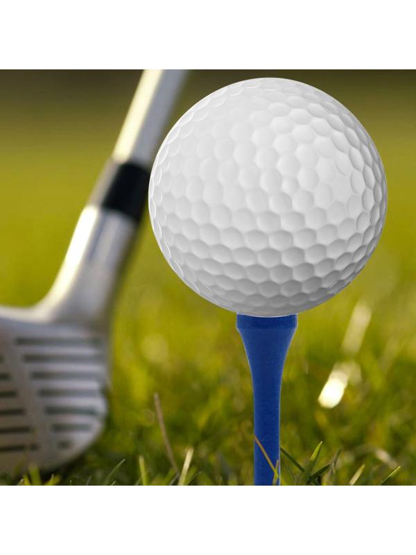 Набор подставок для гольф мяча из дерева, h-8.3 см, 10 шт