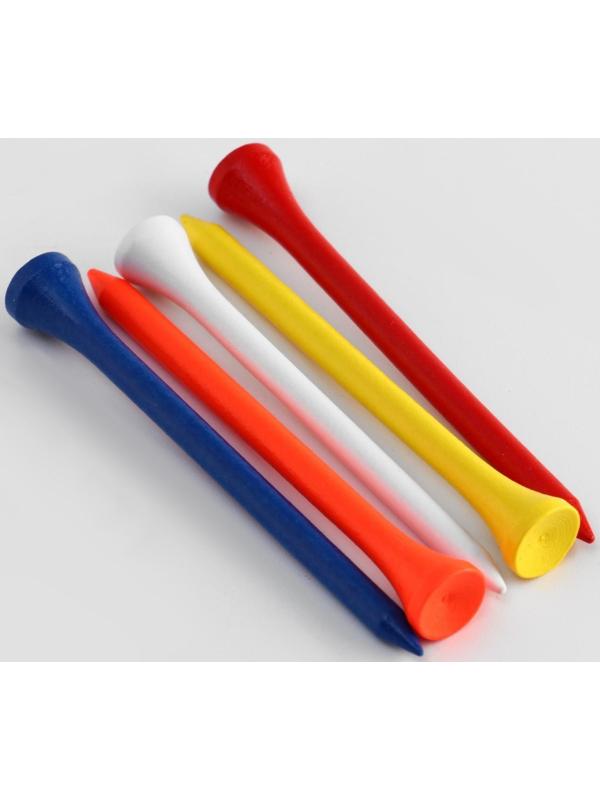 Набор подставок для гольф мяча из дерева, h-8.3 см, 10 шт