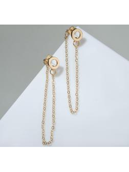 Серьги металл 