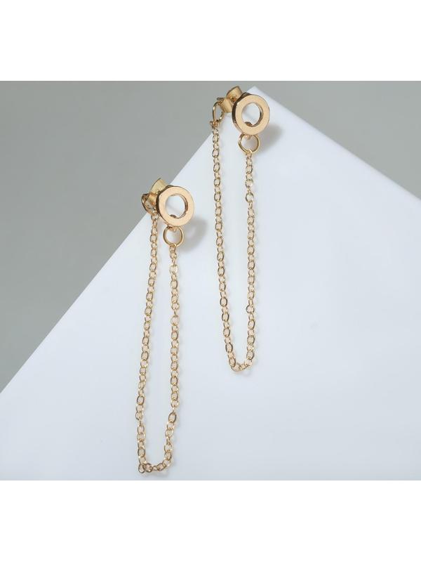 Серьги металл 