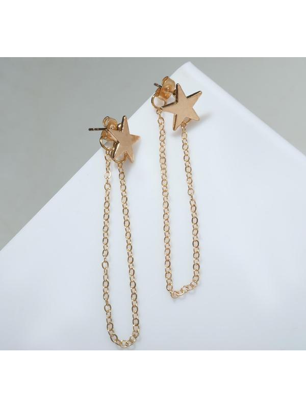 Серьги металл 