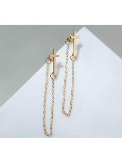 Серьги металл 