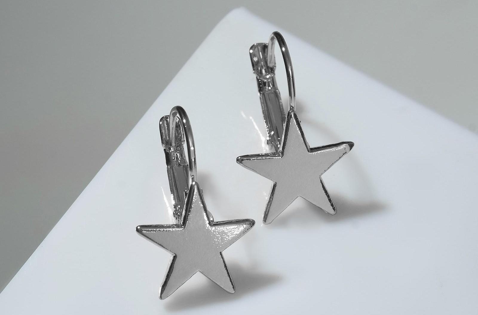 Серьги металл 