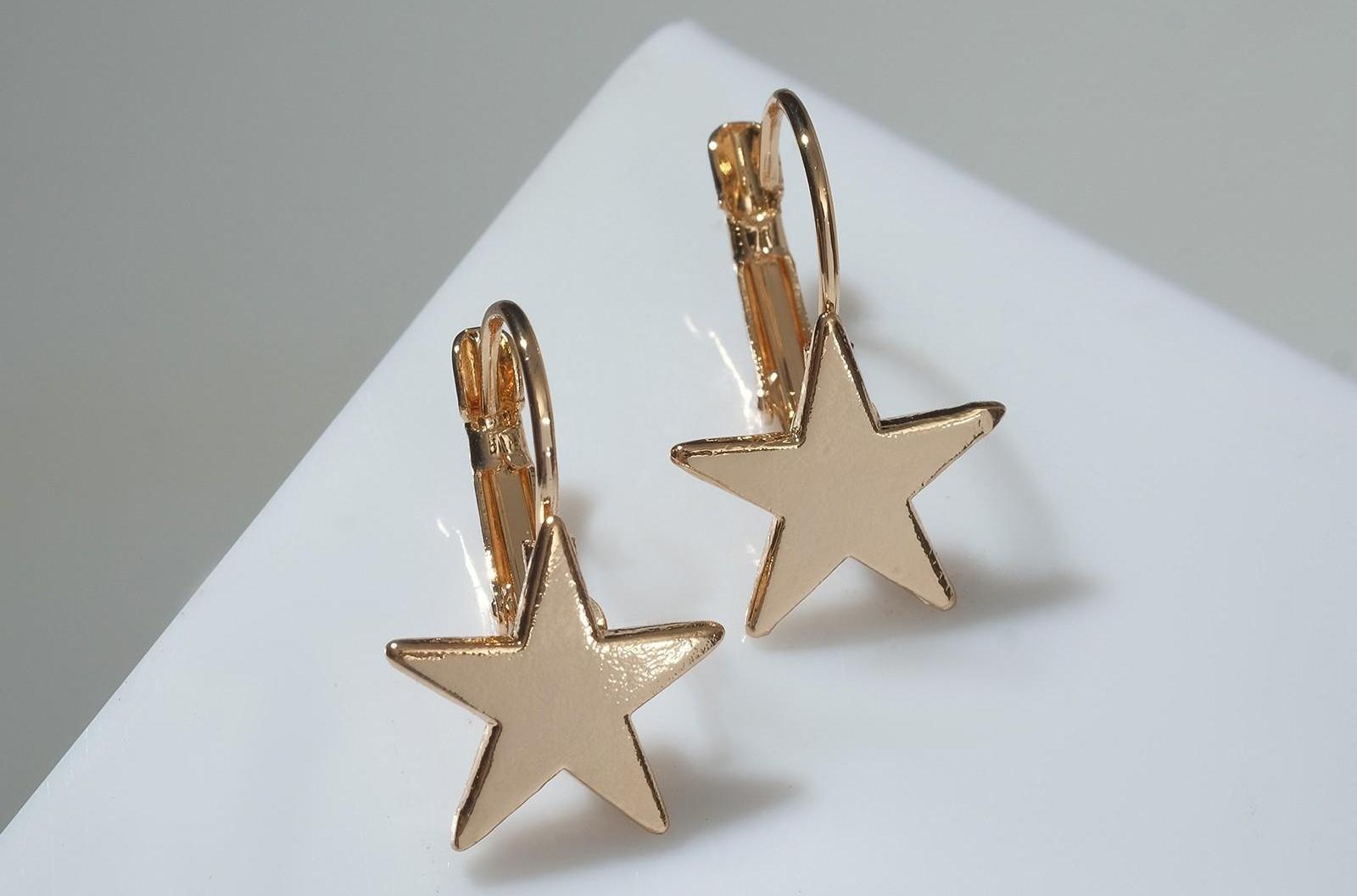 Серьги металл 