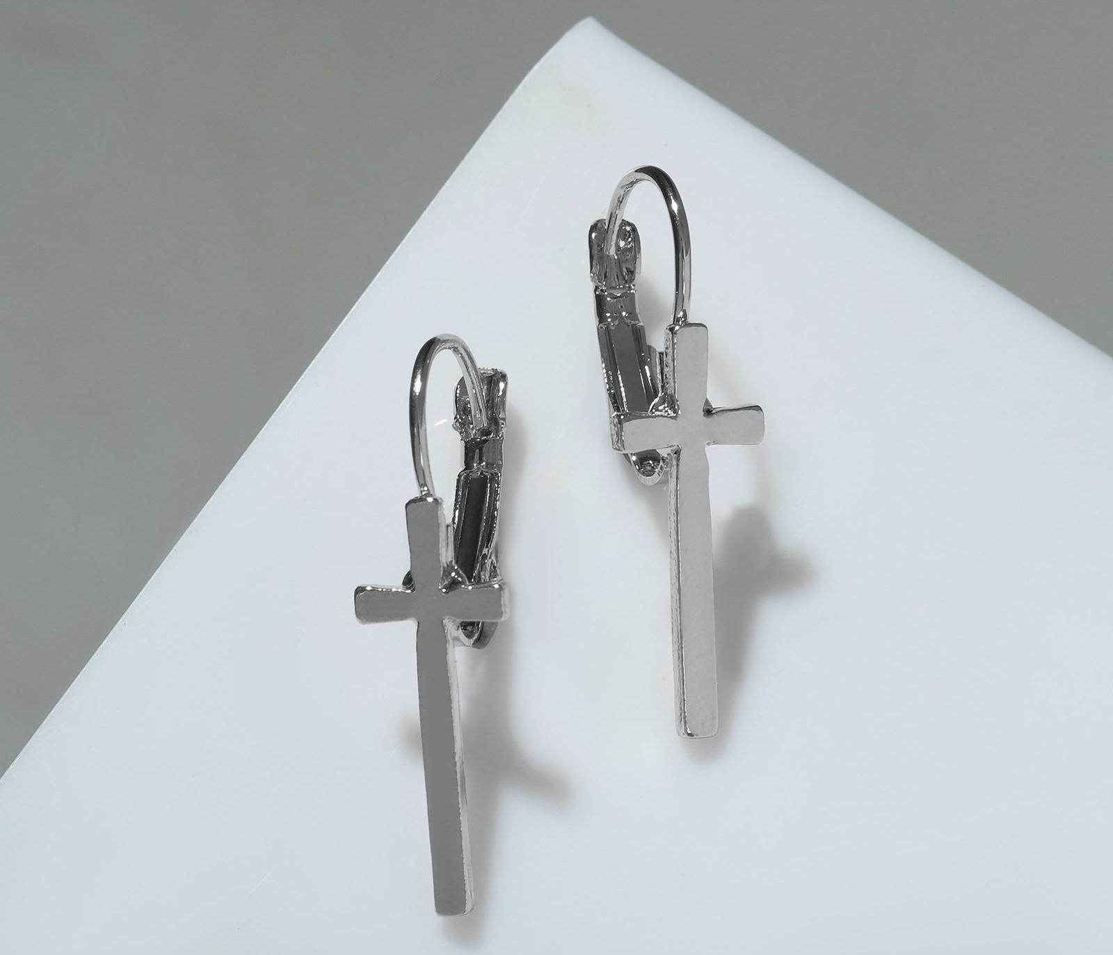 Серьги металл 