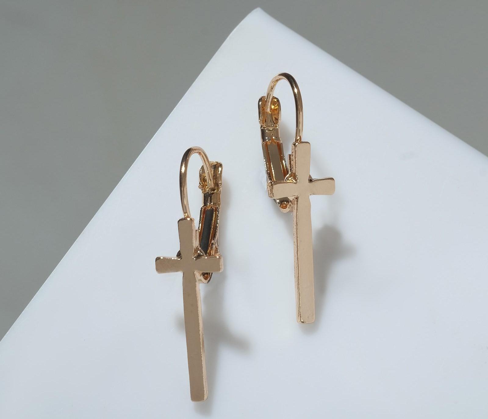 Серьги металл 