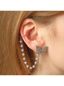 Серьги с жемчугом 