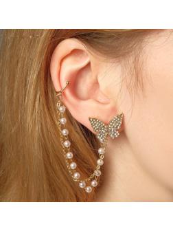 Серьги с жемчугом 