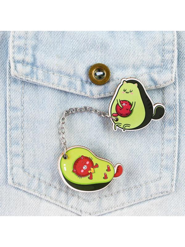 Набор значков «Ты моя идеальная парочка», 8 х 12 см