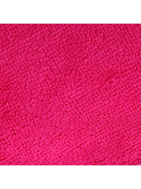 Салфетка универсальная Доляна, 220 гр, 30×30 см, микрофибра, c оверлоком