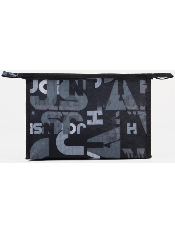 Косметичка на молнии, с подкладом, цвет чёрный